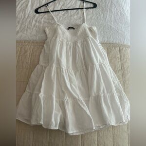 Zara white sundress!